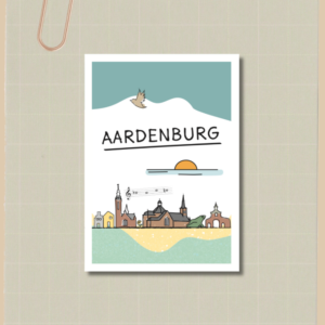 Kaart Aardenburg (5 stuks)