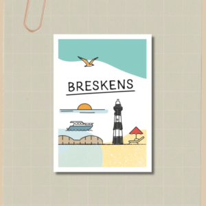 Kaart Breskens (5 stuks)