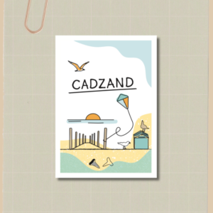 Kaart Cadzand (5 stuks)