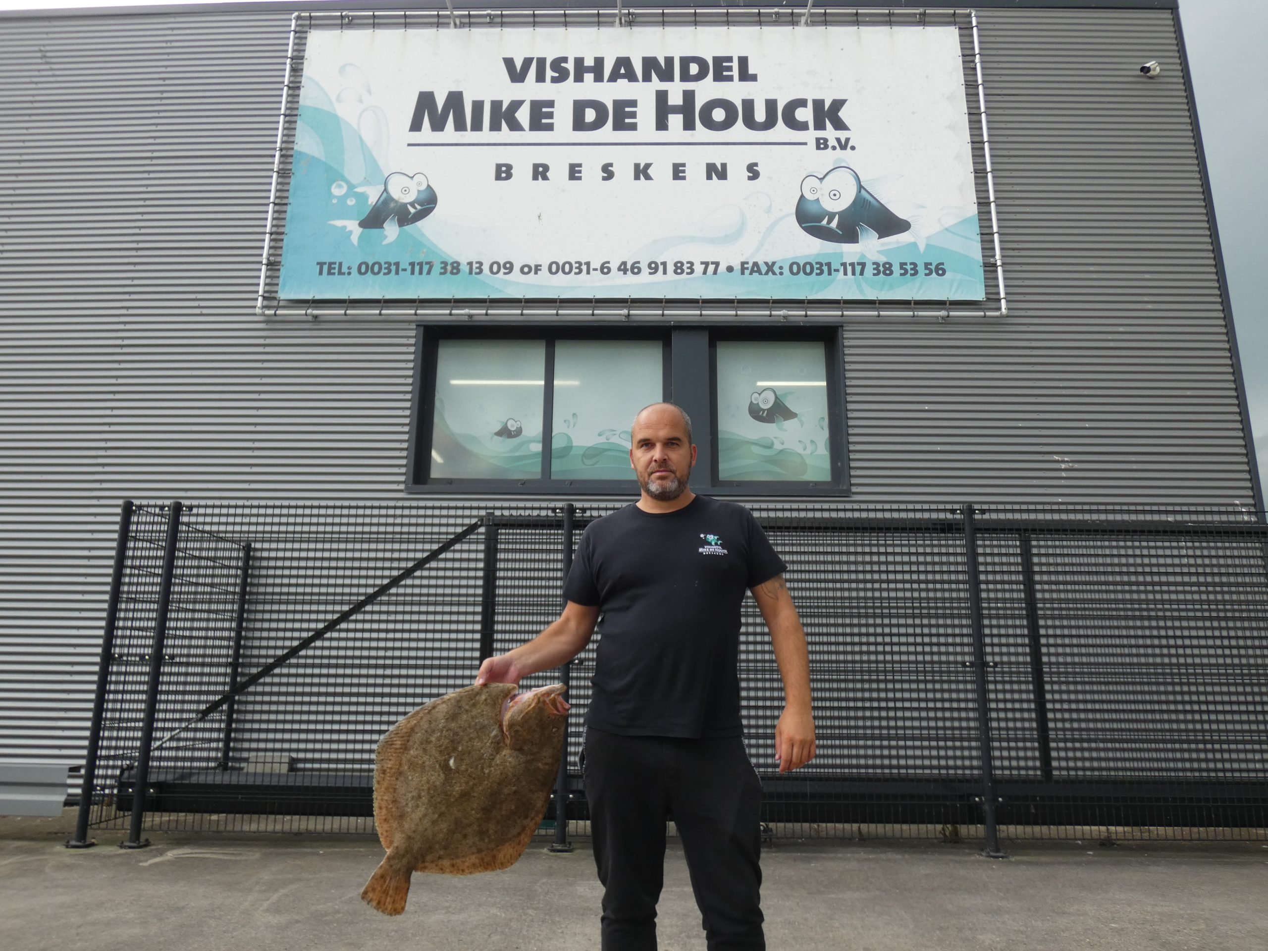 Vishandel Mike de Houck in Breskens