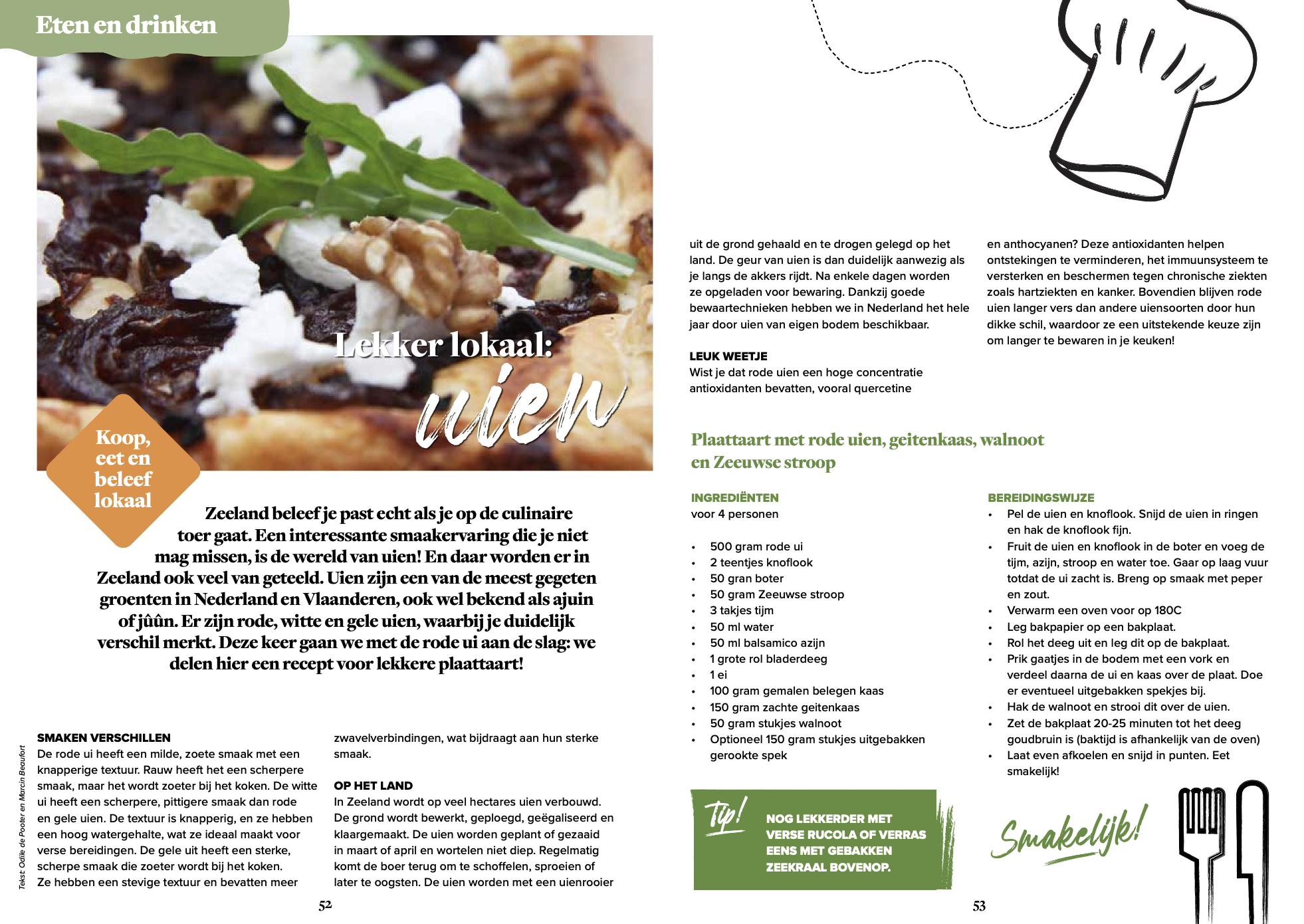 Badkoerier lekker lokaal appelflappen