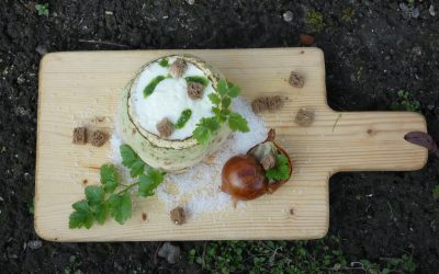 Gepofte knolseldersoep